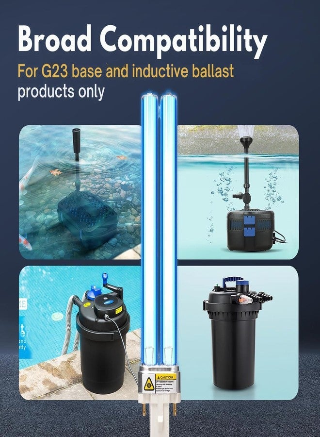 VAYINATO® 9W UV Replacement Lamp - Compatible with Aquarium Canister & Pond Filters | Algae Control, Water Sterilization & Cloudiness Removal | Easy Installation - Image 3